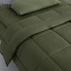 Yiyiai 100% Cotton Military Green Duvet