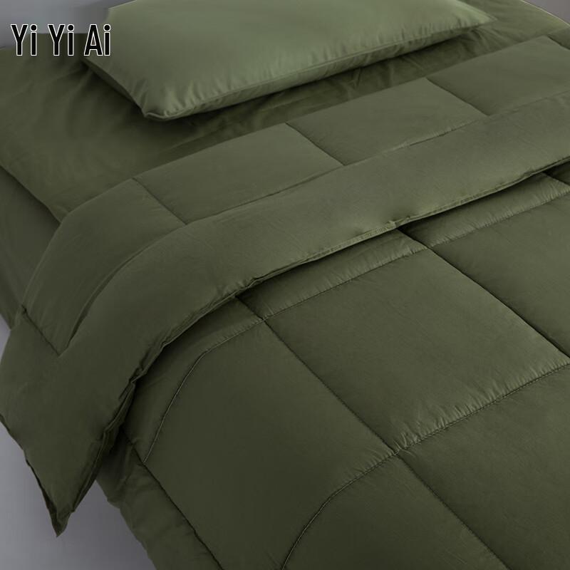 Yiyiai 100% Cotton Military Green Duvet