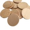 Round Wooden Craft Slices - Natural Wood, Blank for DIY Projects & Game Chips