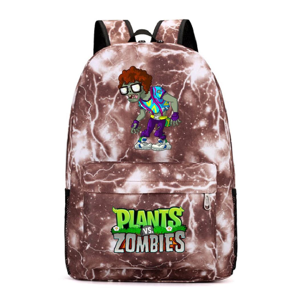 Game Merchandise Plants Vs. Zombies School Bag Casual Simple Backpack