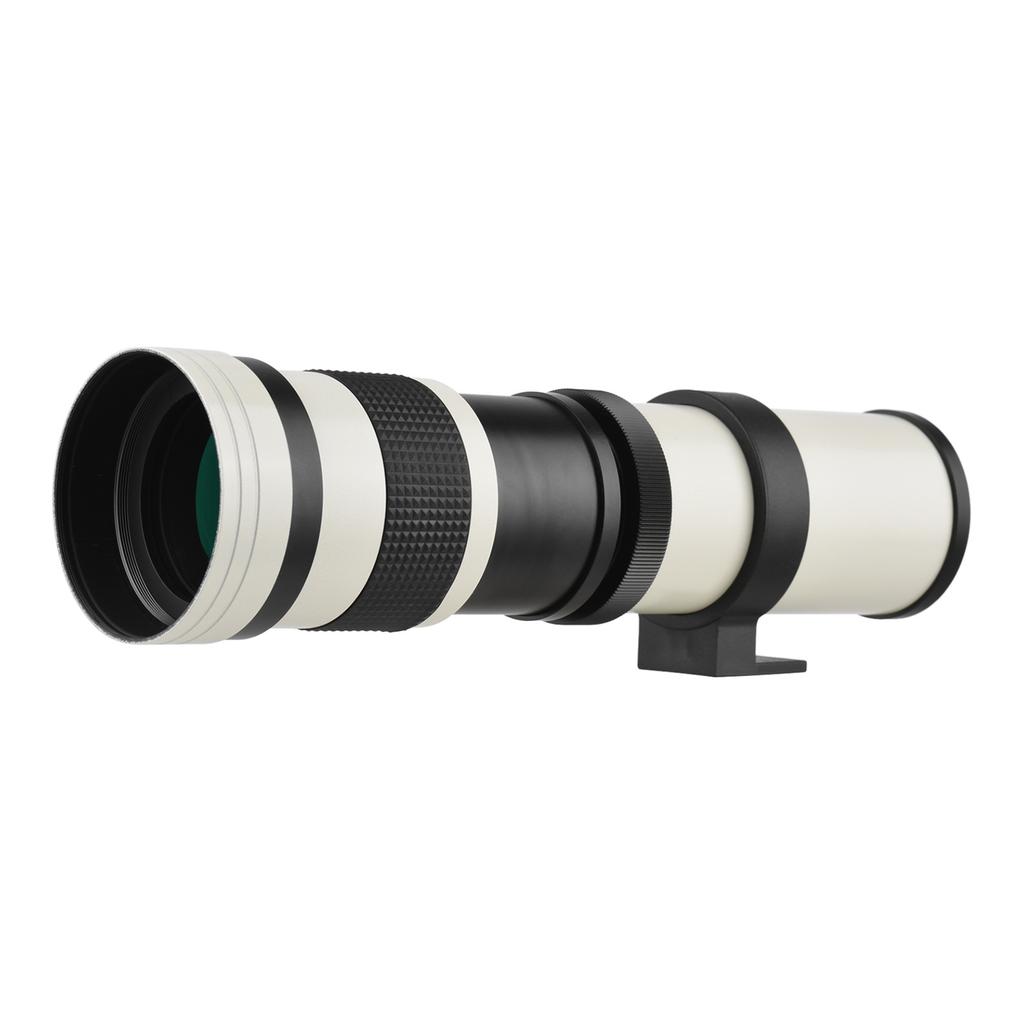 Camera MF Super Telephoto Zoom Lens F/8.3-16 420-800mm T2 Mount with FX-mount Adapter   1/4 Thrd Replacement for    X-Pro2 X-E2 X-E3 X-  X-