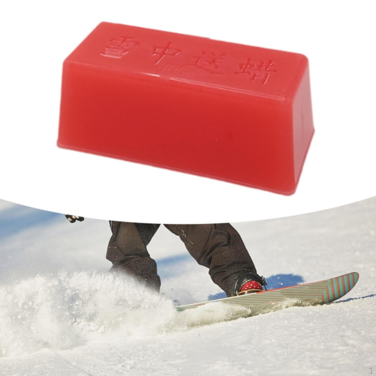 

Компактный сноубордический воск для катания на лыжах и активного отдыха красный