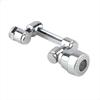 Rotatable Extension Faucet Sprayer Head Water Tap Nozzle Universal Bathroom Tap Extend Adapter Aerator 2 Spray Modes Faucet