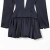 European and American Women's Fashion Casual Balloon Silhouette Mini Dress