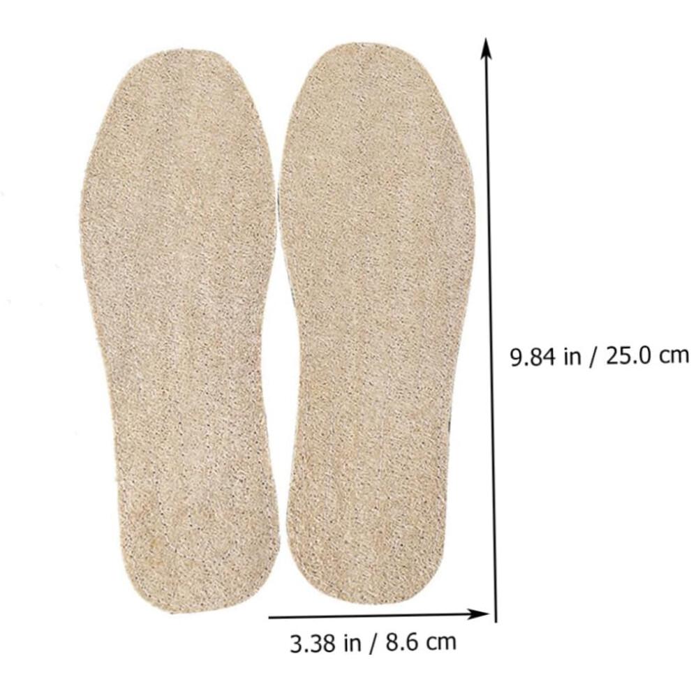 Natural Loofah Insoles Shoes Cushion Breathable Wear-resistant Loofah Insole