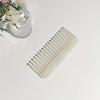 Colorful Wide-tooth 1pc Mini Acetic Acid Comb, Plastic Bristle, Styling Tool for Curly, Thick, Long, Wet Hair, Normal Hair Type