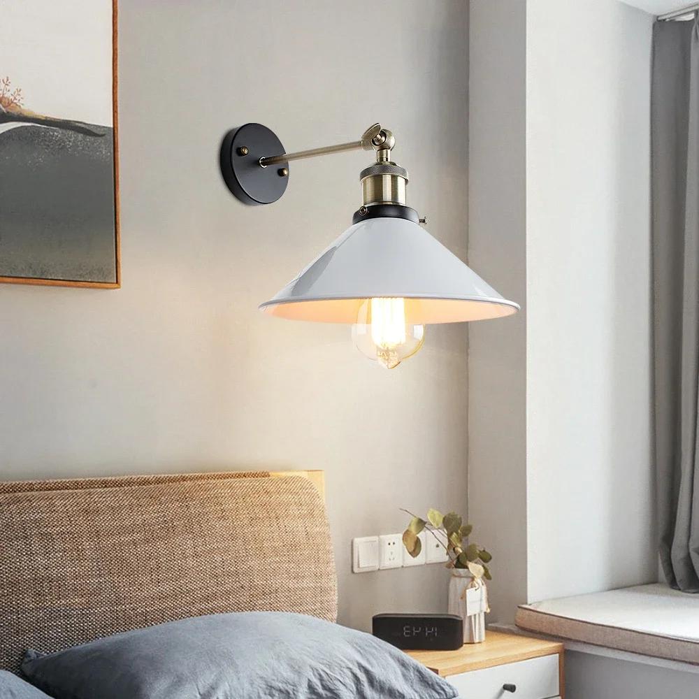 Nordic Wooden Wall Light E27 Aisle Stairs LED Home Ceiling Lighting Sconce Living Room Decor Bedroom Bedside Lamp Black Modern