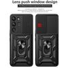 Armor Phone Case For ZTE Red Magic 10S Pro Redmagic 10 Pro 5G Cover Lens Protection Ring Magnetic Stand Holder Coque Fundas Capa
