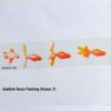 3D Goldfish Resin Stickers - Crystal Epoxy Painting Material