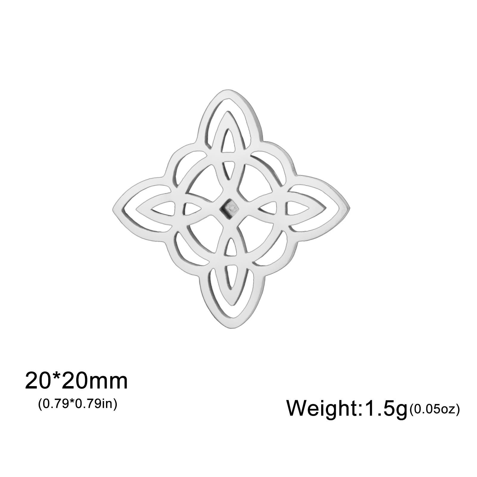 

Cazador Vintage Witch Knot Women s Brooch Lapel Pins Stainless Steel Amulet Suit Collar Badges for Men Jewelry Witchcraft 2025
