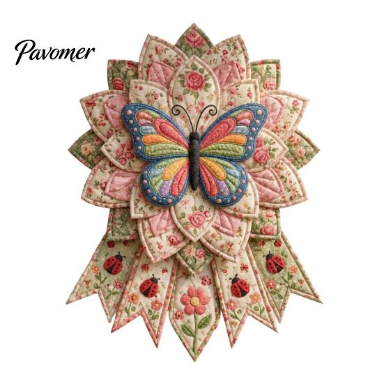 Herbst Ernte Weihnachten Halloween Ostern Basteln 12 Monate DIY Türhänger Nähset, Stoff Patchwork Muster und DIY-Set für Anfänger Saisonal