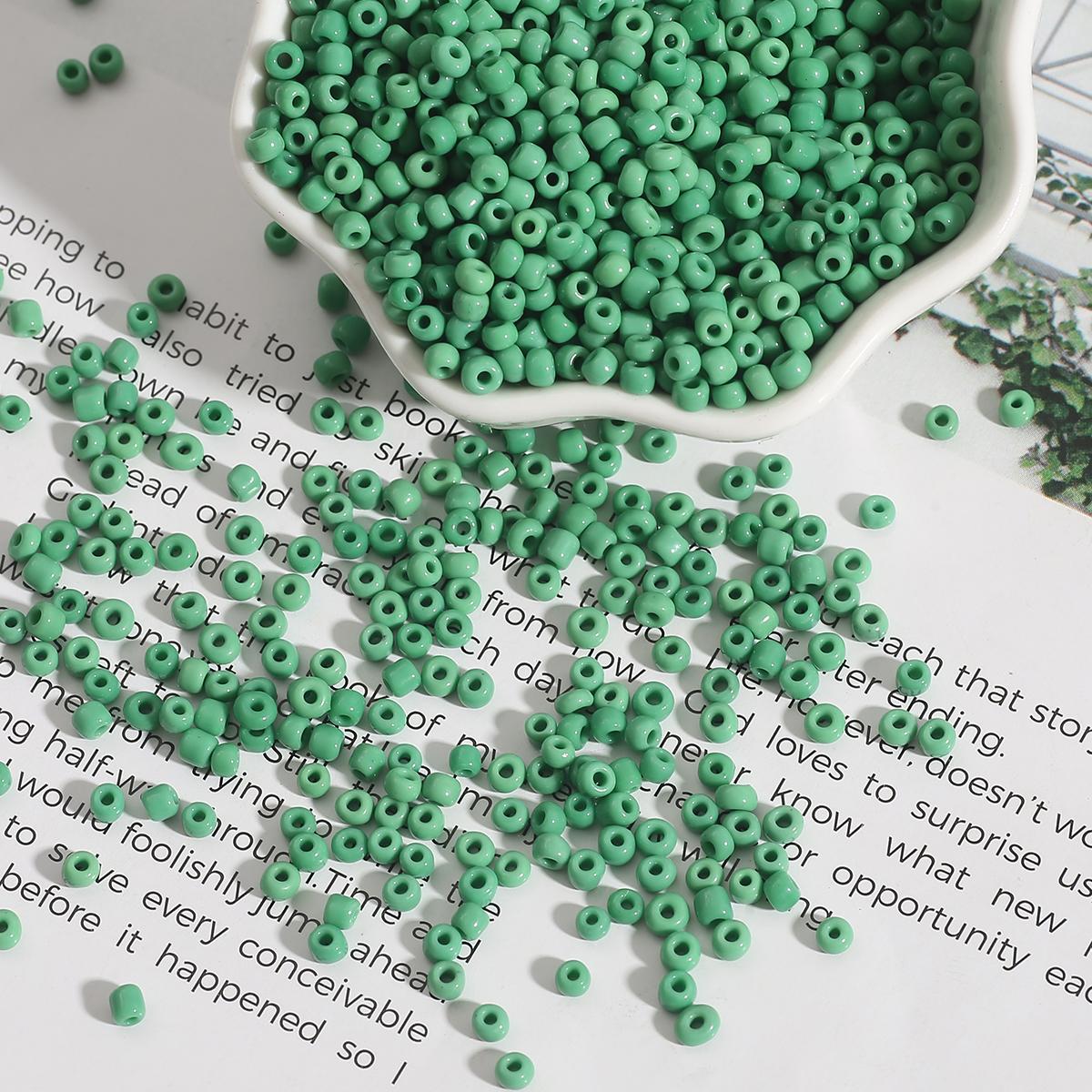 

2/3/4 мм однотонные чешские стеклянные бусины-разделители для ювелирных изделий, аксессуары ручной работы «сделай сам» 2mm 1000pcs