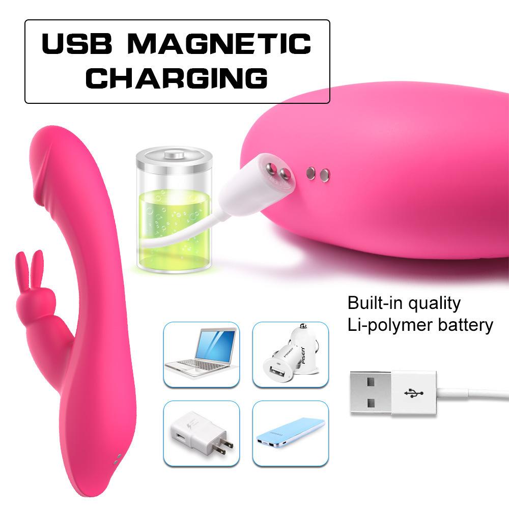 Rabbit Vibrator Sex Toy Adult Sucking Toys for Womens Pleasure Clitoralis Stimulator for Women Sucking Vibrator Wand for Couples Men