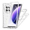For Infinix Zero 40 4G/5G Case Clear Acrylic TPU Hybrid Phone Cover with Laser-printed Film