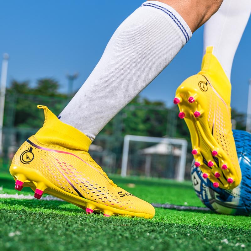 Unisex shoes Football Shoes Outdoor Long Nail Sports Football Boots Large Size Youth Sports Kids Football Boots