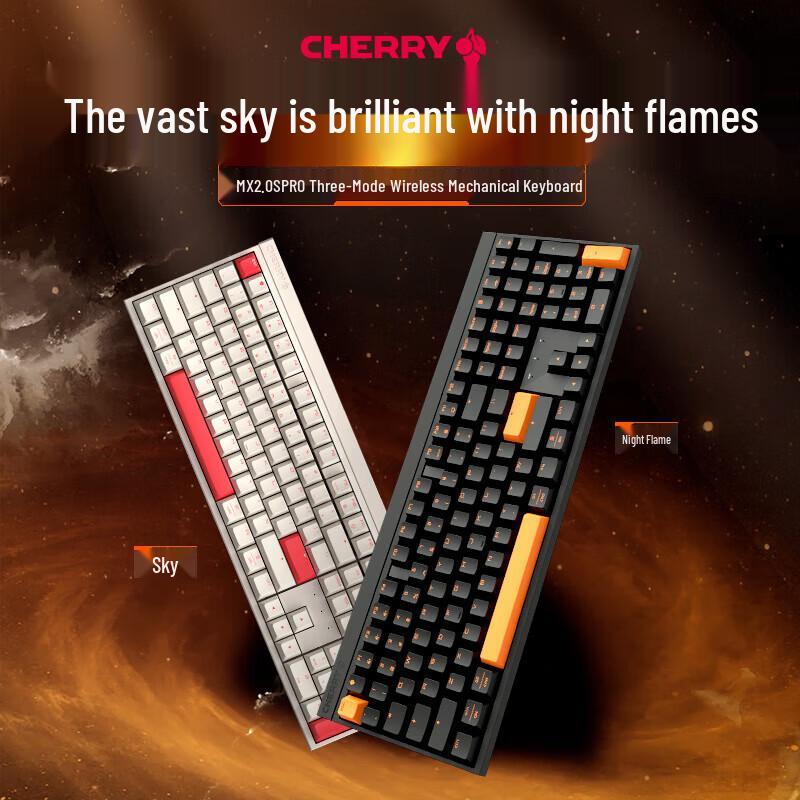 CHERRY MX2.0 PRO 108-Key Mechanical Keyboard
