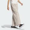 Adidas Tech Premium Woven Pant Solid Color Comfortable Straight Leg Casual Pants Women Pants Light-Brown JJ3549