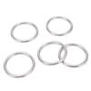 5Pcs 304 Stainless Steel Round O  s Seamless Multi Purpose Welding Metal O  s for Marine Boat Equipment    s