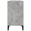 Bathroom Vanity Unit Concrete Grey 80 X 33 X 60 Cm Particleboard