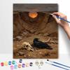 Halloween Raven Animal Landscape Digital Oil Painting Coloring Painting Hand Painting Home Decoration