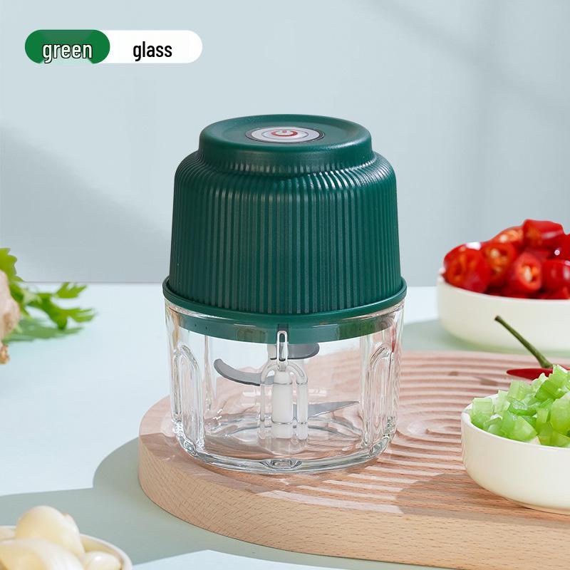 2025 Electric Garlic Chopper Type-C Charging Food Processor JL7005