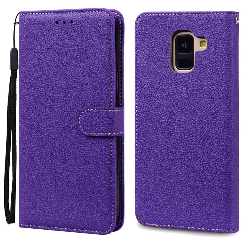 A8 Plus Case For Samsung Galaxy A8 2018 Case A530F SM-A530F Wallet Flip Leather Case For Samsung A8 Plus 2018 A8+ A730F Cover