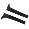 Pair Car Rear Window Side Wing Glossy Black Replacement for Mercedes Benz GLK Class X204 2009‑2015