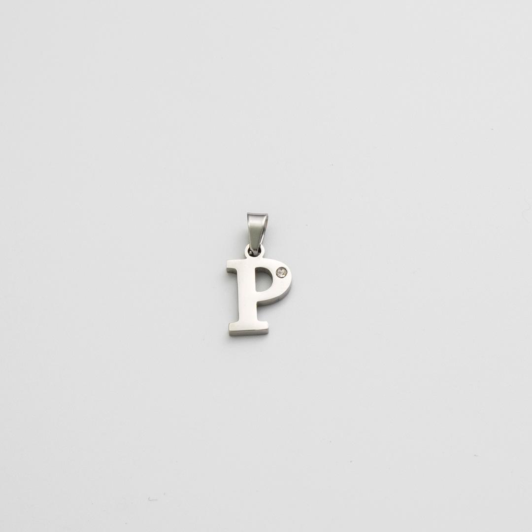 Inlaid Stainless Steel English Letters Collarbone Chain Jewelry
