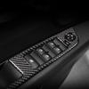 2Pcs Carbon Fiber Car Window Lifter Button Control Switch Armrest Panel Frame Cover Sticker Accessories For BMW Z4 E89