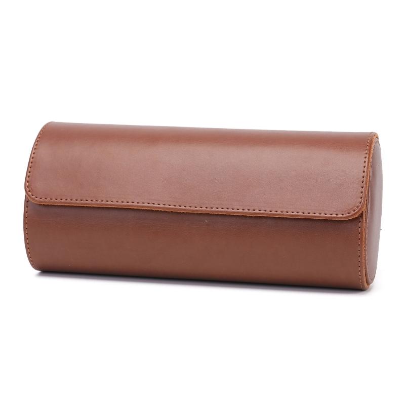 Travel Watch Box Luxury Leathers Waterproof Watch Storage Bag Dustproof Mechanical Watches Snap Button Bag Organizer
