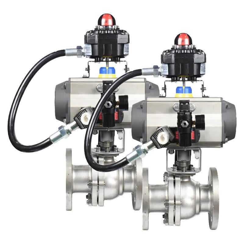 Pneumatic Stainless Steel Quick Shut-off Ball Valve
