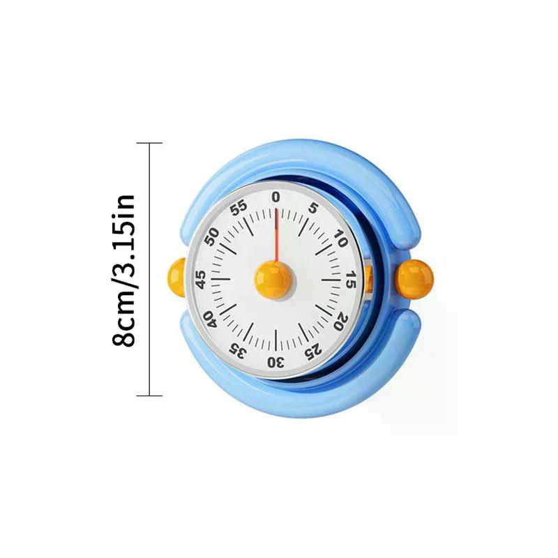 Elegant Vintage Kitchen Timer With Magnetic Attachment - 60-Minute Countdown & Audible Alarm, Perfect For Cooking, Office Tasks