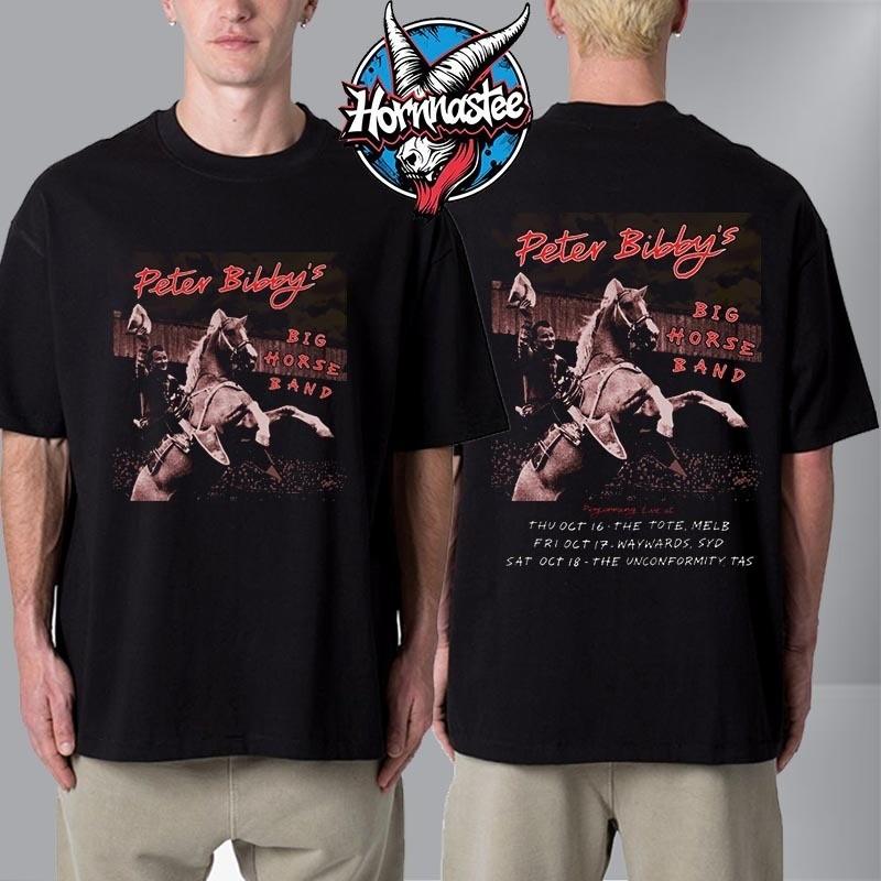 

Peter Bibby Big Horse Band Poster 2025 Fan Gifts Unisex Unisex T-Shirt XXL