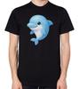 Dolphin Cartoon Unisex T-Shirt