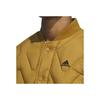 Adidas Regular Varsity Lightweight Down Jacket Unisex Quilted Windproof Warm Outerwear Yellow IX7085