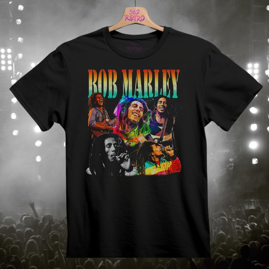 Bob Marley Band T-Shirt Black S-3XL