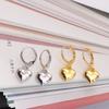 Zinc Zinc Alloy Dangle Drop Earrings Fashion Hoop Earrings Casual Heart-Shaped Earrings  Daily Wear