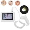 New 50X/200X Portable Skin Analyzer Machine 7 Inch Scalp Detector Hair Follicle Oil Moisture Multifunctional Tester Skin Care Monitor Plug-in Charging