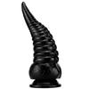 Octopus Tentacle Anal Plug Oversized Transparent Crystal Simulation Dildo Female Masturbator