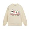 Rhude Vintage Letter Print Oversized Hoodie Men Women Casual Streetwear Sweatshirt