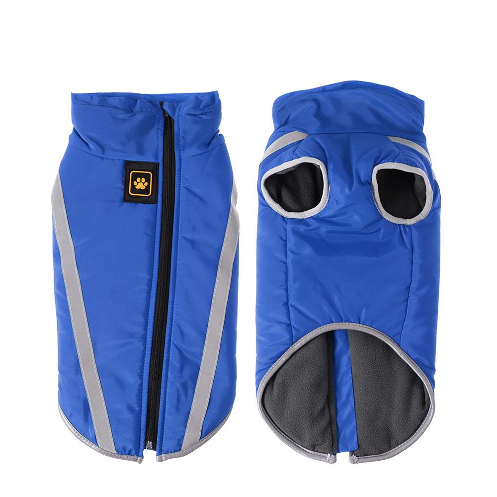 Soft Thickened Clothes Reflective Pet  Coat Waterproof Puppy Wadded Jacket Dog Jackets