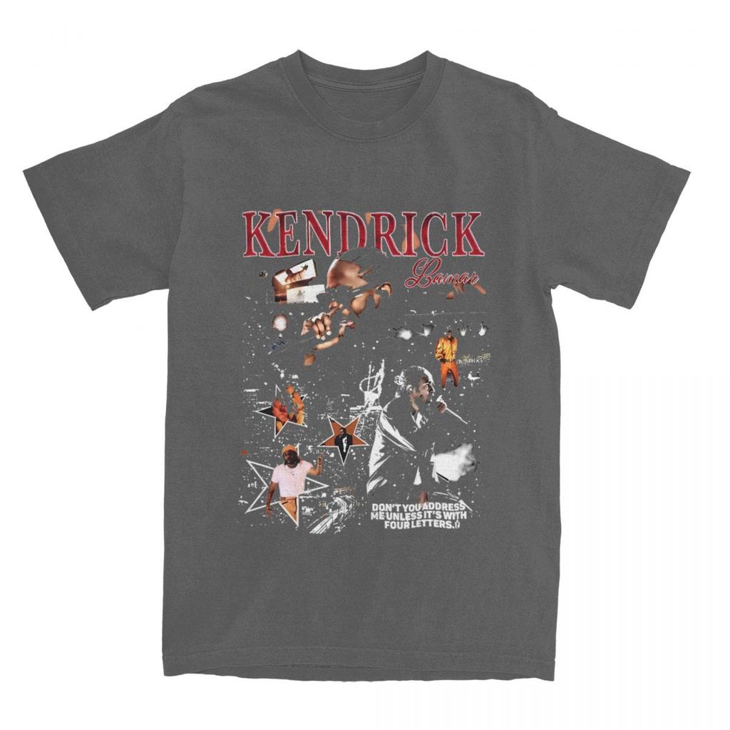 Kendrick Lamar Rap Hip Hop Merchandise T-Shirts for Men Women Leisure 100% Cotton Graphic Print Tees