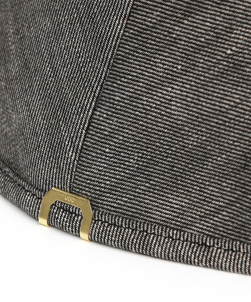 Eondeokeonteulolseutyudio Strap Bucket Hat / Linen Tw / B Black