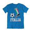 Adult or Kids ITALY FOOTBALL BOOT Top T-Shirt Italia Italian World Cup