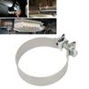 Universal Exhaust Band Seal Clamps Rustproof Muffler Clamp High Hardness for Downpipe Header