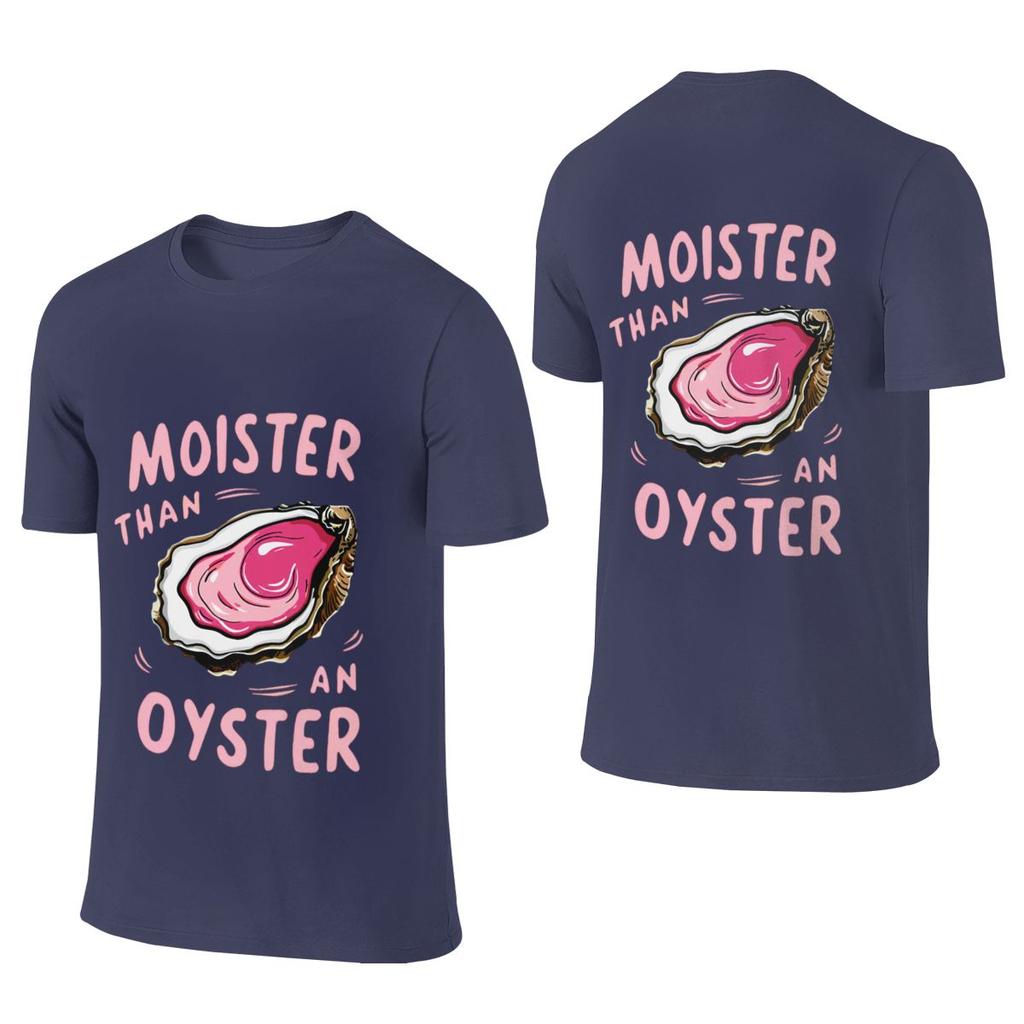 Moister Than An Oyster Unisex Reversible Tshirt Home Lazy Clean Surface Basic Tee