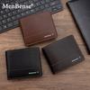 Schoolbag New Fashion Men's Short Wallet Large Capacity Multi-Card Position Hinge Broken Silver Bag Bank Card Storage 30% Off Wallet