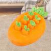 Children Toy Picking Simulation Fruits Ground Mini Pillow Pretend Play Parent-child Interactive