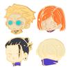3-6pcs/Set Anime Collection Enamel Pins Custom Cartoon Character Brooch Lapel Badge Cute Jewelry Gift for Fans