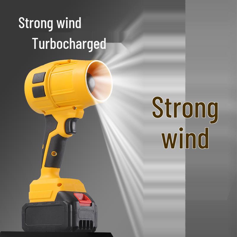 High-Power Portable Lithium Hair & Dust Blower Fan